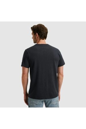 PME Legend Short sleeve r-neck melange jersey 5282 Carbon