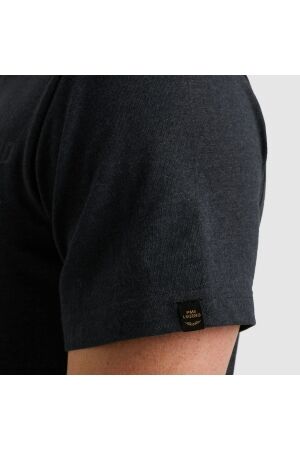 PME Legend Short sleeve r-neck melange jersey 5282 Carbon