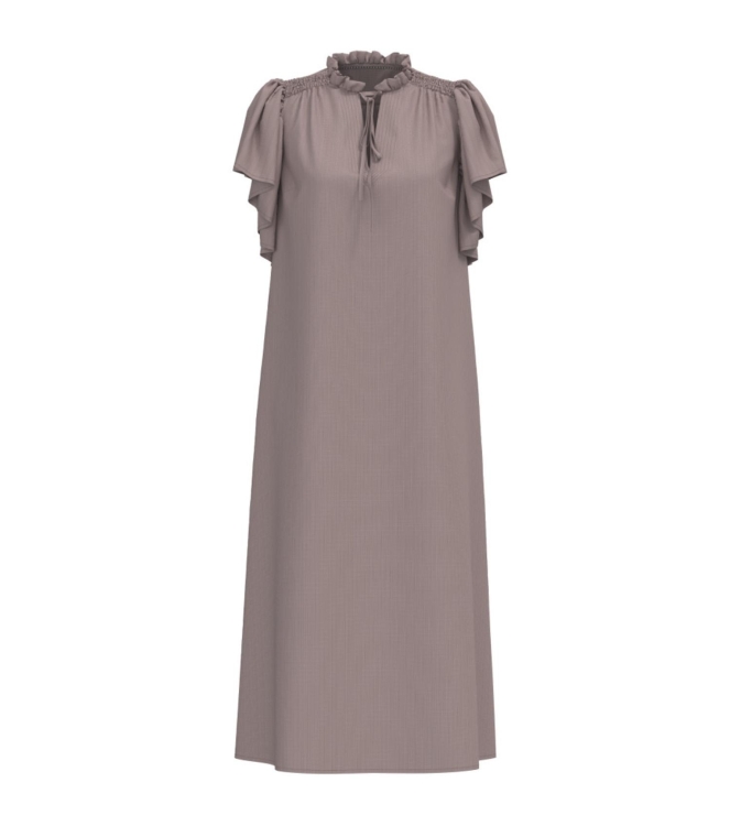 Co Couture HeraCC ss frill dress 103 Old rose