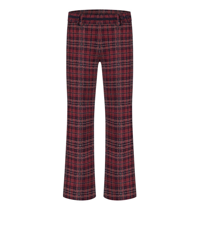 Cambio Francoise cropped 848 Burgundy/blue brit pop