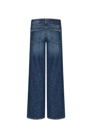 Cambio Aimee  5019 Dark cross authentic blue denim