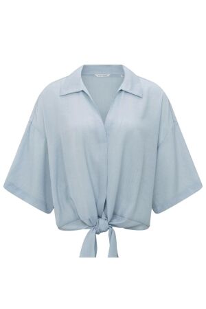 Yaya Top with knotted detail 99992 Baby blue