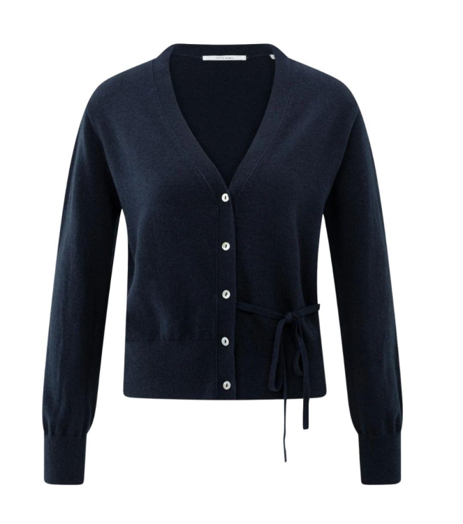 Yaya Cardigan with straps 94016 Inkwell blue