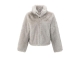 Yaya Faux fur jacket 990011 Light grey 
