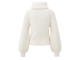 Yaya Sweater with wide collar 99035 Wool white