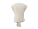 Yaya Sleeveless sweater with knot 990312 Cloud grey 