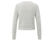 Yaya Cardigan with trim details 990312 Cloud grey melange