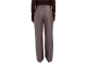 Yaya Shiny woven trousers 916191 Fudge purple dessin