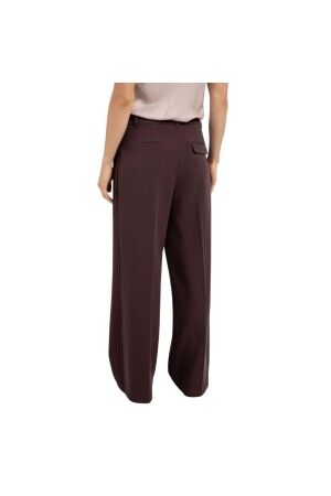 Yaya Trousers with satin side tape 916191 Fudge purple 