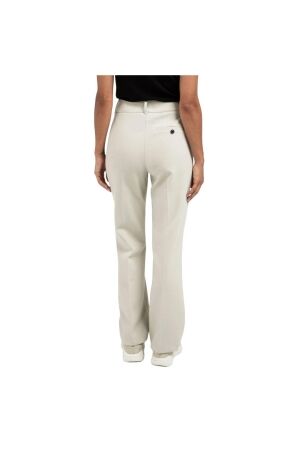 Yaya Trousers with chic waistband 990312 Cloud grey melange