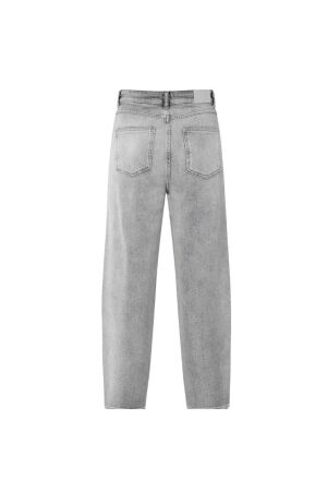 Yaya Loose fit hw denim 99288 Light grey denim