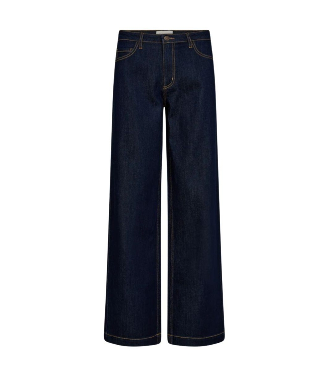 Freequent Straight full length denim Dark blue denim 32