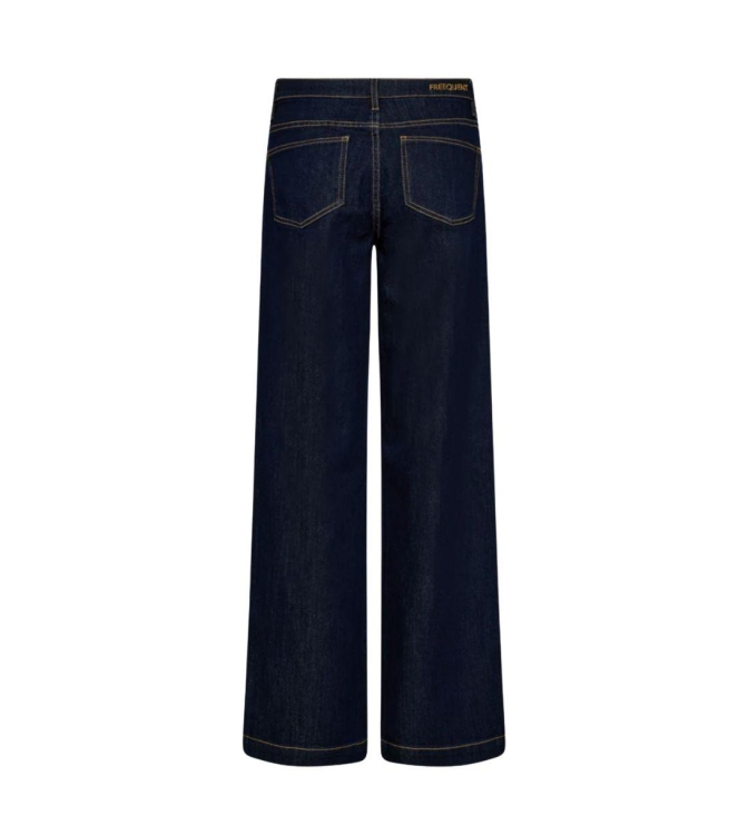 Freequent Straight full length denim Dark blue denim 32
