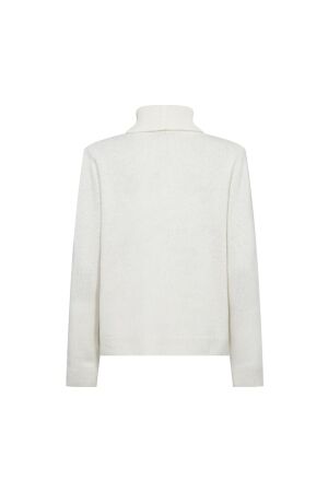 Freequent Plain knit roll neck Star off  white