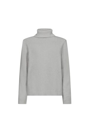 Freequent Plain knit roll neck Medium grey mlg