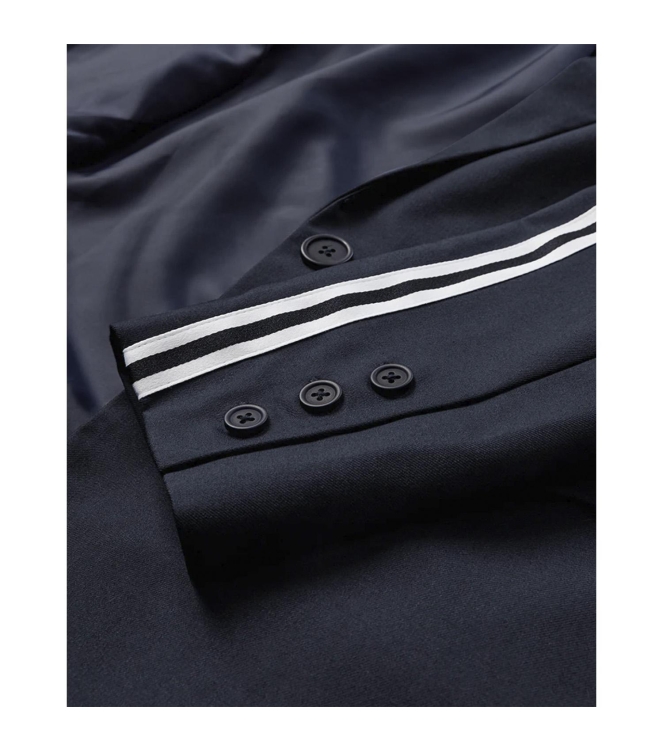 Freequent Blazer sporty deco tape Salute w. star offwhite