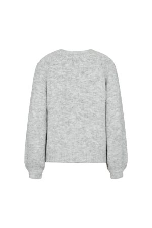 Freequent Fancy button Light grey melange