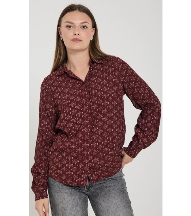 Freequent Printed shirt Port royale w. moonbeam