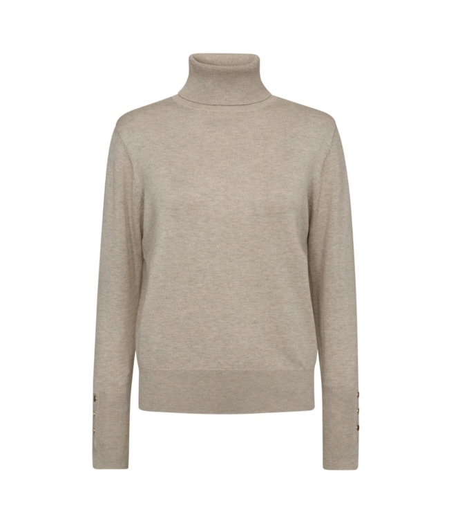 Freequent Plain flat gold button Moonbeam mel