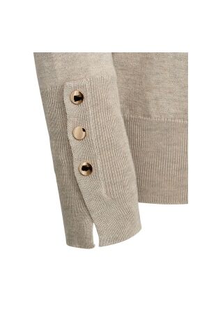 Freequent Plain flat gold button Moonbeam mel