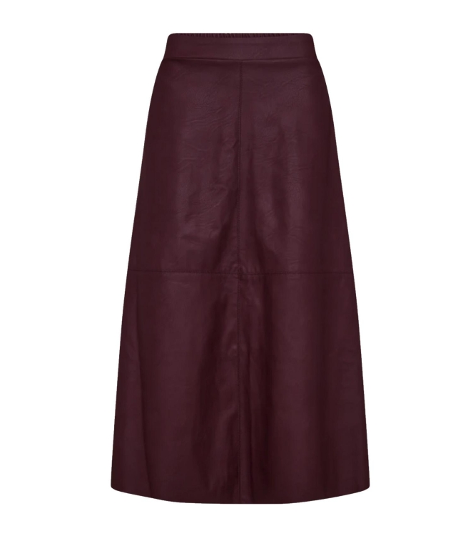 Freequent Faux leather skirt Port royale
