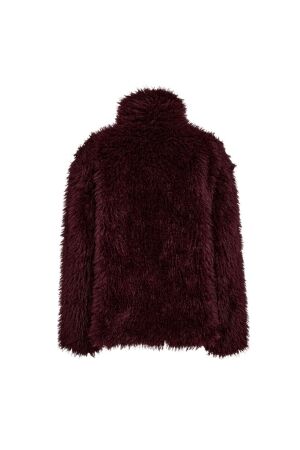Freequent Faux fur zipper Port royale