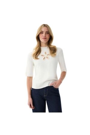 Leo en Ugo Top Off White