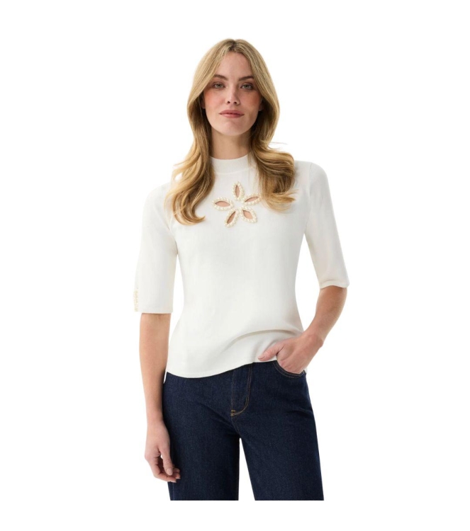 Leo en Ugo Top Off White