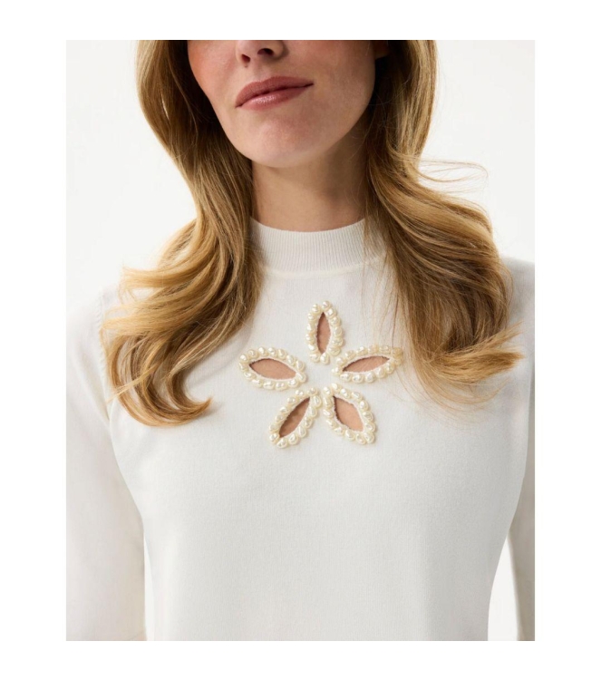 Leo en Ugo Top Off White