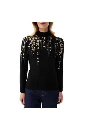 Leo en Ugo Top Black/gold