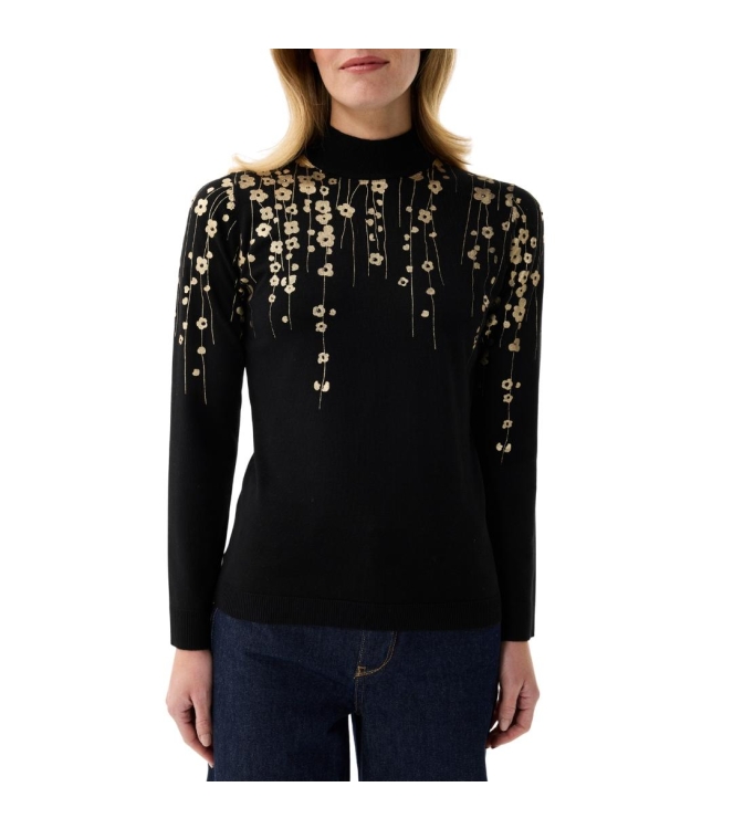 Leo en Ugo Top Black/gold