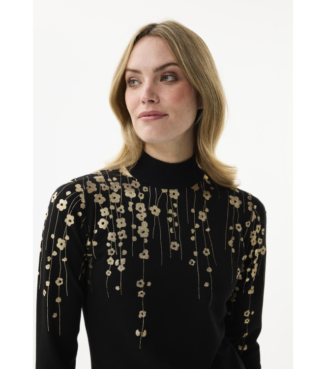 Leo en Ugo Top Black/gold