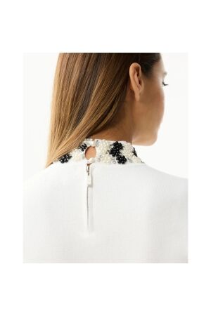 Leo en Ugo Top Off white/black