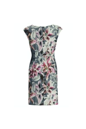 Swing Etui kleid scuba 3101 Timeless blue/multi