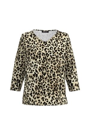 Frank Walder NOSTop/TShirt 642/086 Beige/brown