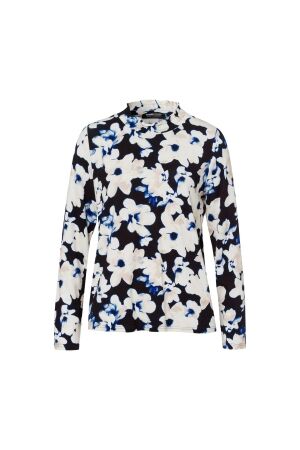 Frank Walder W52Top/TShirt 550/055 Blue print