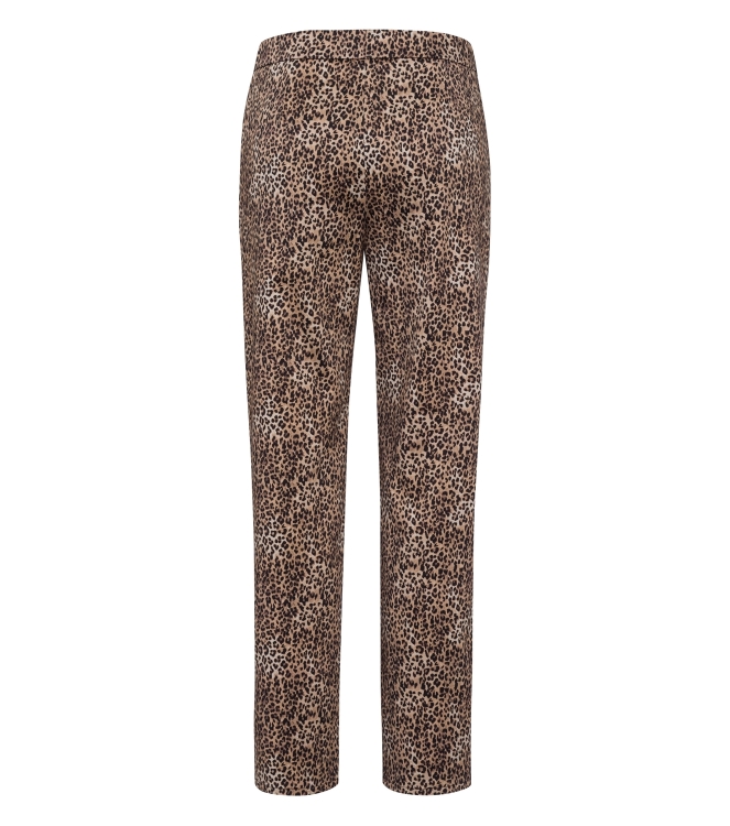 Frank Walder W52Hose 532/086 Beige/brown print