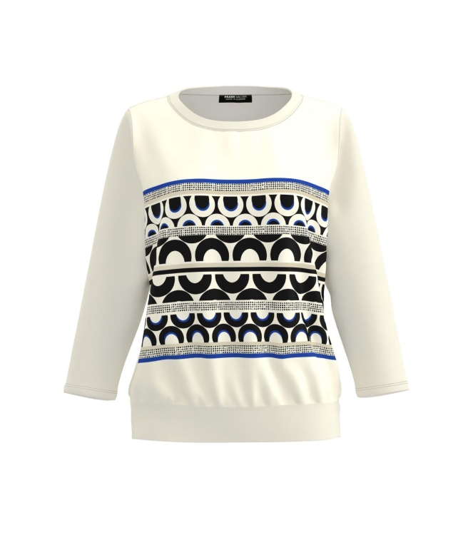 Frank Walder W52Blusenshirts 643/055 Blue print