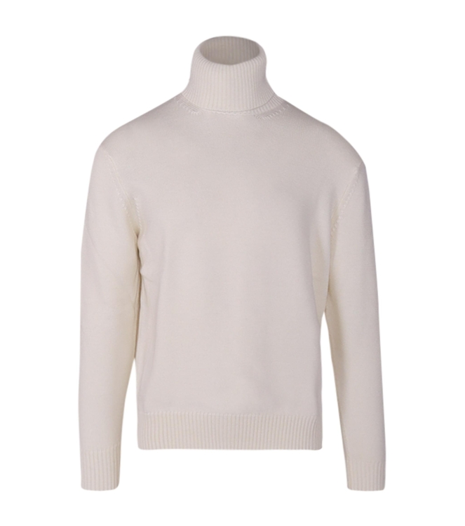Paul and Shark Shark tag soft cool touch wool turtle 469 Ivoor
