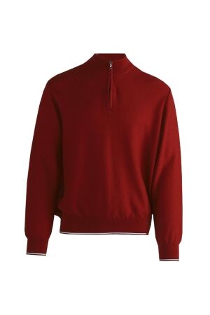 Paul and Shark Shark tag extra soft wool half zip 636