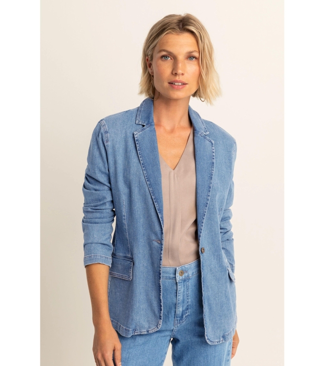 Expresso Blazer mid blue denim EX350 Mid blue denim