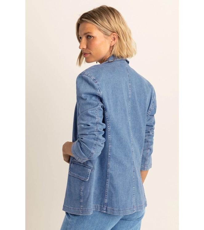 Expresso Blazer mid blue denim EX350 Mid blue denim