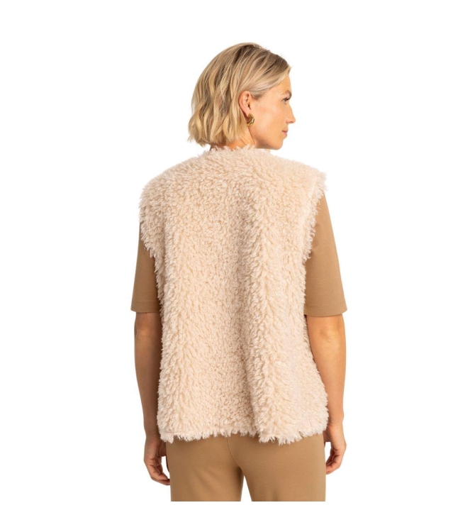 Expresso Bodywarmer woven short EX207 Antique white