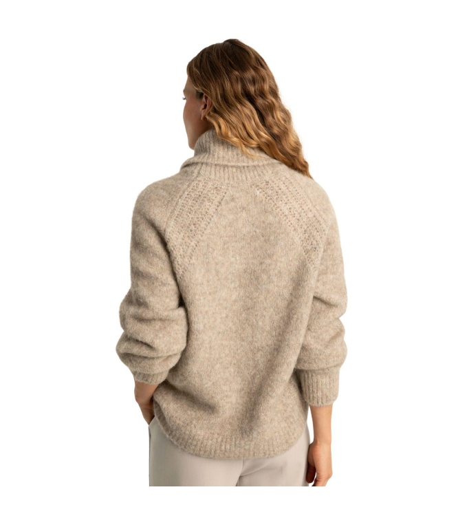 Expresso Pullover collar fancy raglan EX214Silver Sand