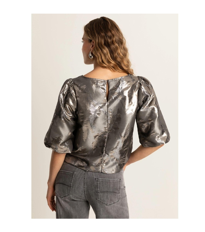 Expresso Top fancy jacquard EX214Silver Sand