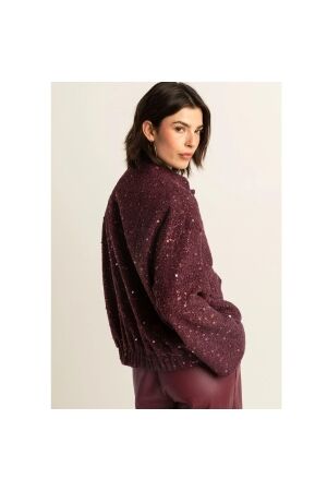 Expresso Jacket sequins EX400 Sangria