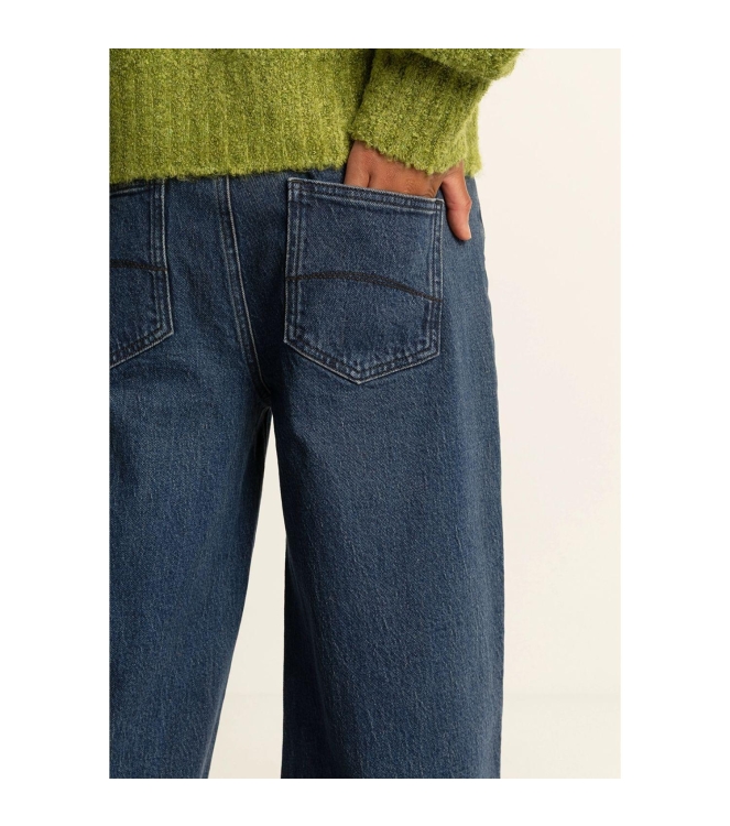 Expresso Jeans Rome high rise wide EX351 Dark blue denim