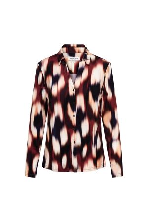 Co Woman VAYEN FADED BIG 56085 lw-wine red multi