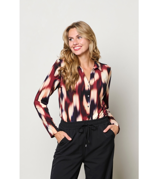 Co Woman VAYEN FADED BIG 56085 lw-wine red multi