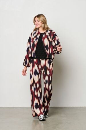 Co Woman DAWN FADED BIG 56085 lw-wine red multi